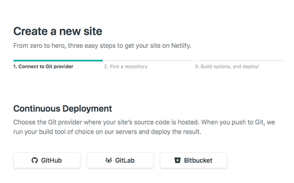 Ajouter un site depuis github